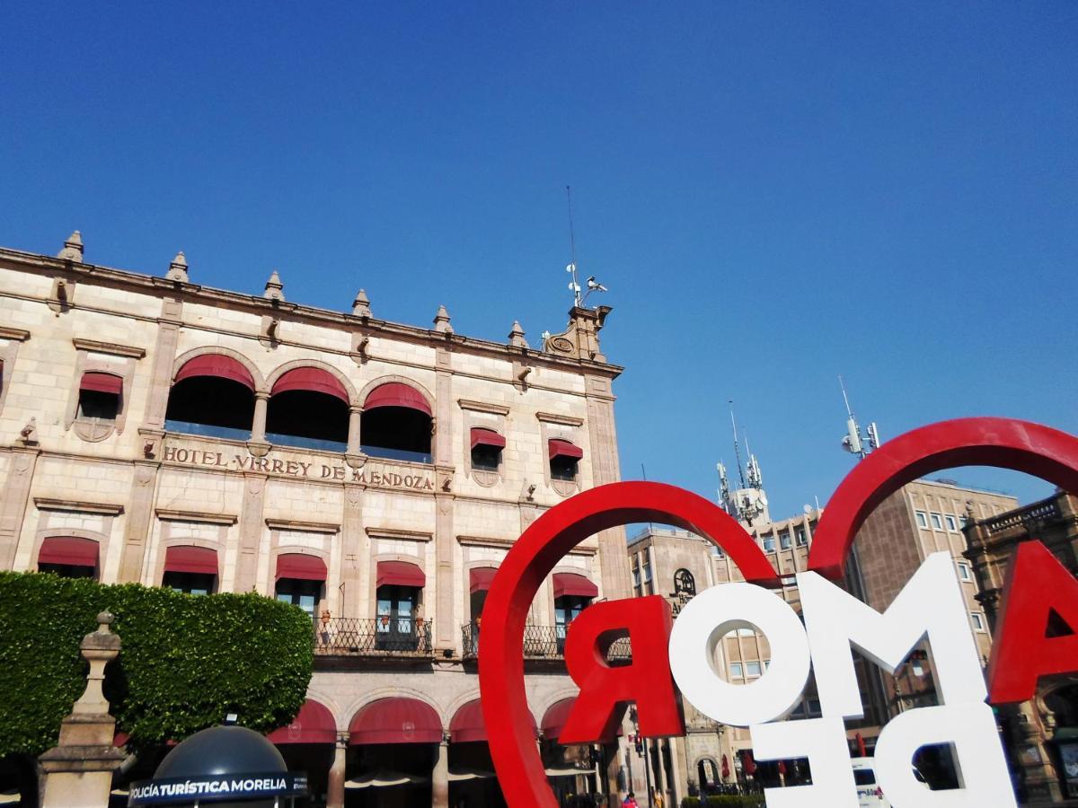 Virrey De Mendoza Hotel Морелия Екстериор снимка